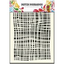 Dutch Doobadoo Schablone A5 Stoffmuster / Fabric