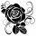Schablone Stamperia 18 x 18 Rose