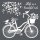 Schablone Stamperia 18 x 18 Bicycle