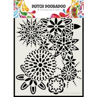 Schablone Dutch Doobadoo A5  Mandala