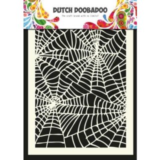 Dutch Doobadoo Schablone A5 Spinnengewebe