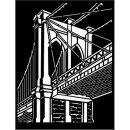 Schablone Stamperia 20 x 25 "Brooklyn Bridge"