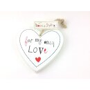 Herz MDF14x14x2cm Love